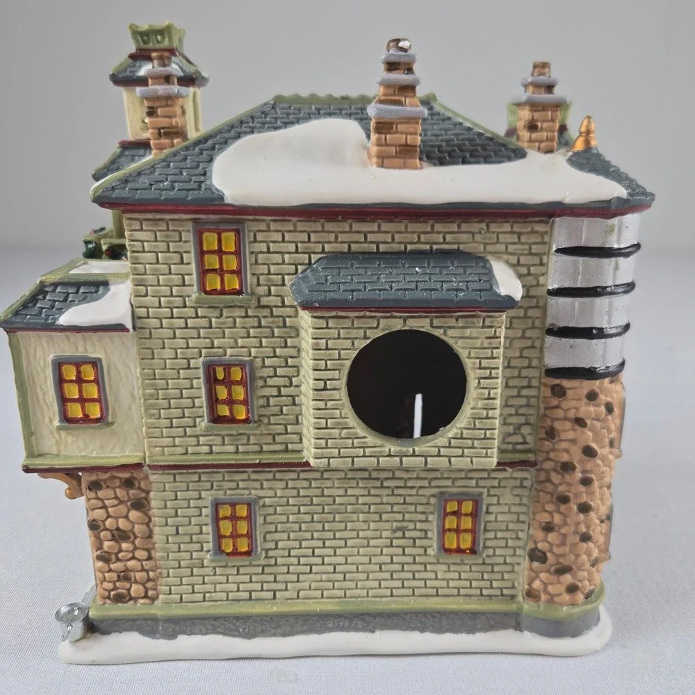 Lemax Plymouth Corners Fire Station No. 2 25657A 2002 Porcelain House